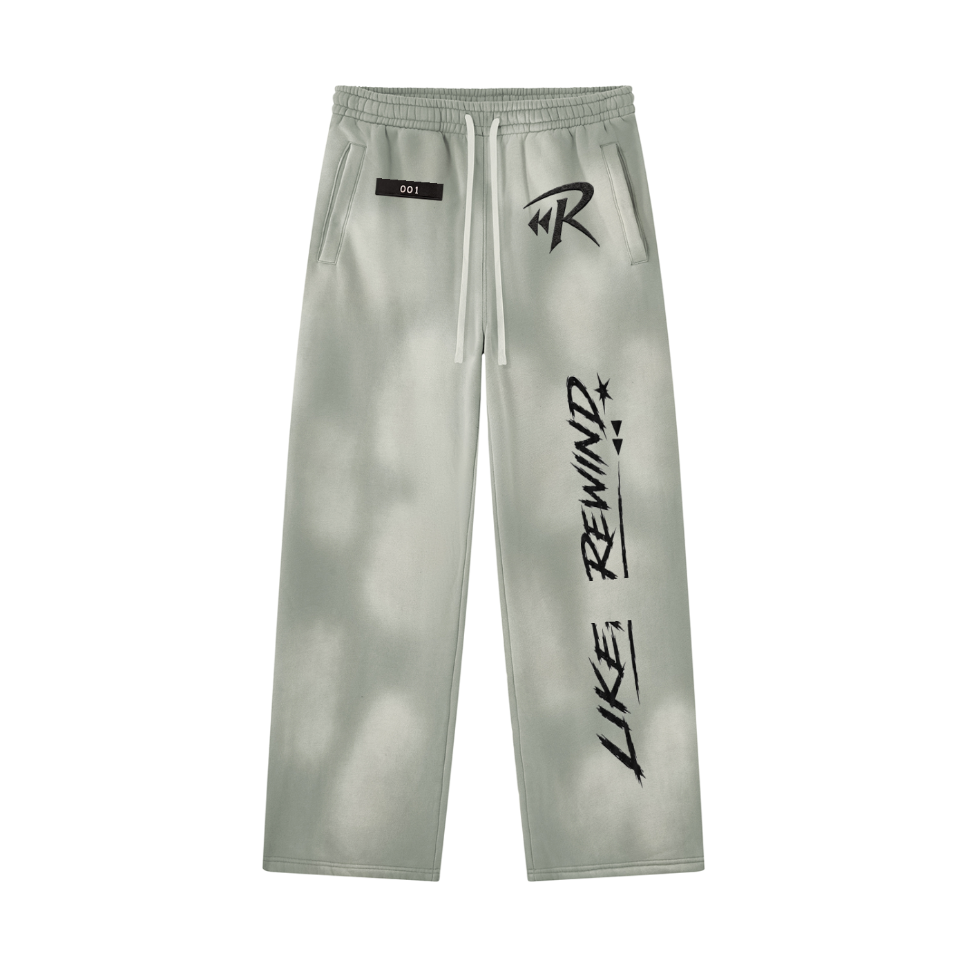LikeRewind Archive 003 Sunfade wide leg Sweatpants