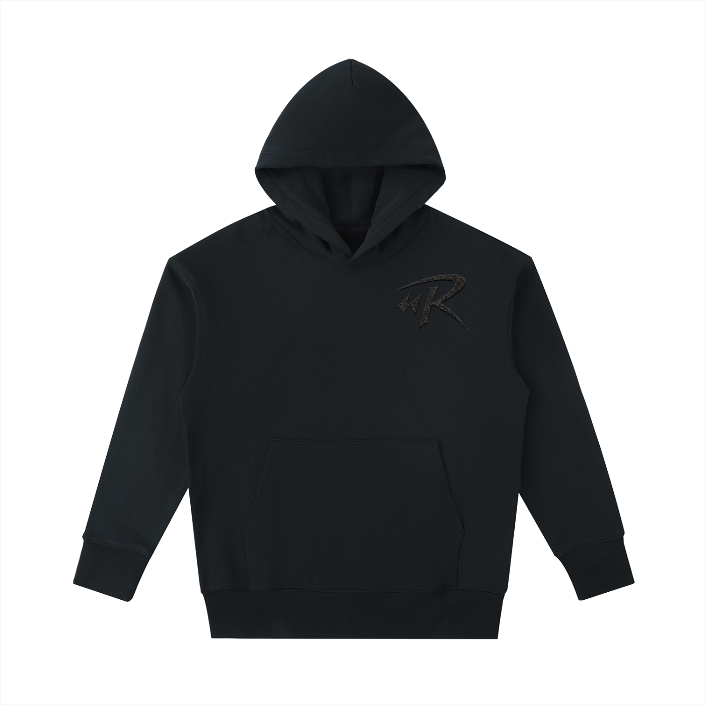 LikeRewind Signature Heavyweight hoodie vintage black 530 GSM